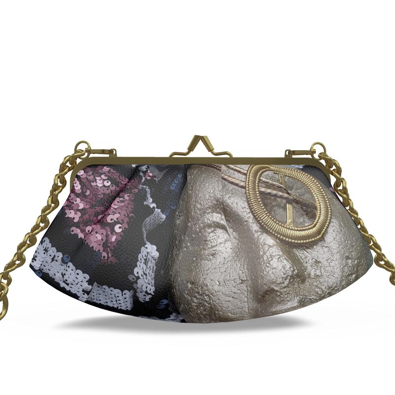 Pleated Frame Bag - E-Esther Clothing Store