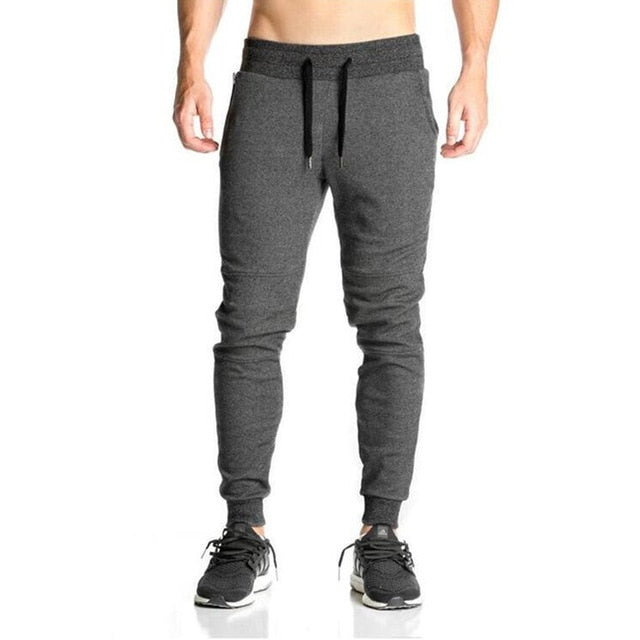 Newest Mens Sweatpants Autumn Winter Man Gyms Fitness Bodybuilding Joggers Workout Trousers Men Casual Cotton Pencil Pants - E-Esther Clothing Store