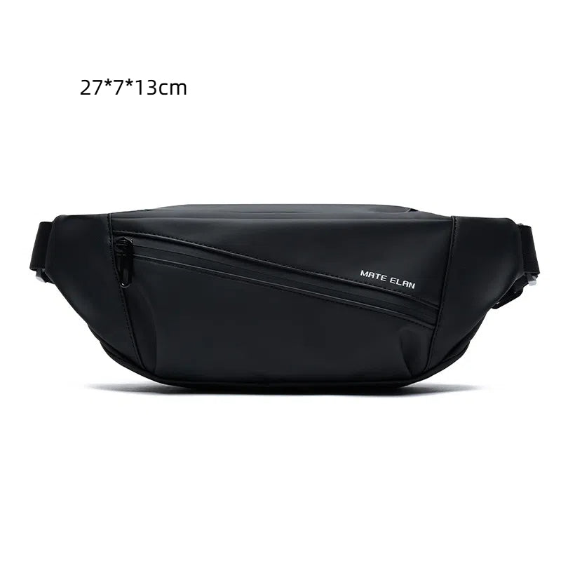 Chest bag men's small shoulder bag multifunctional trendy crossbody bag commuter mailman shoulder bag waist bag backpack - E-Esther Clothing Store