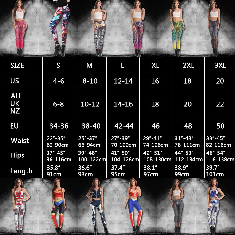 Slim New Striped Women Leggings Workout Digital Print Fitness High Waist Leggin Black White Patchwork Legging Pant - E-Esther Clothing Store