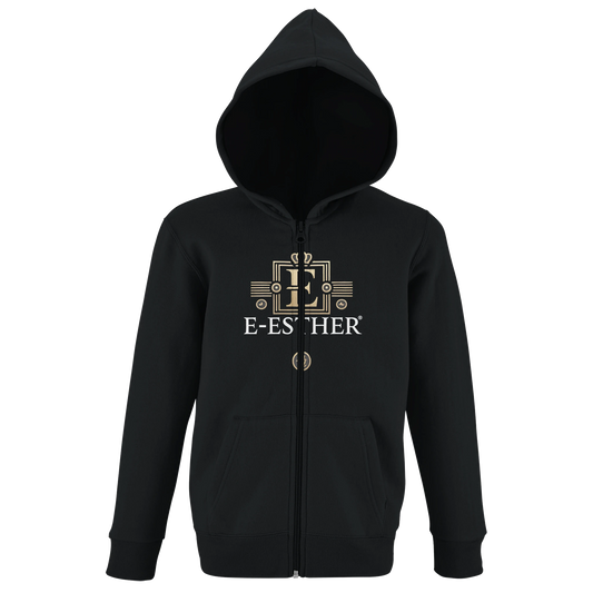 Kids Zip Hoodie with Kangaroo Pockets | SOL'S Stone Kids 02092 - E-Esther Clothing Store