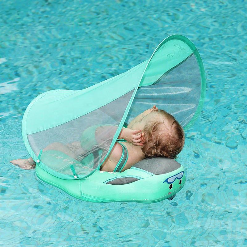 Mambobaby Non - inflatable Baby Swim Float, Foot Cushion, Seat, Fun Swimming Toys, Gift for Boys and Girls - E-Esther Clothing Store