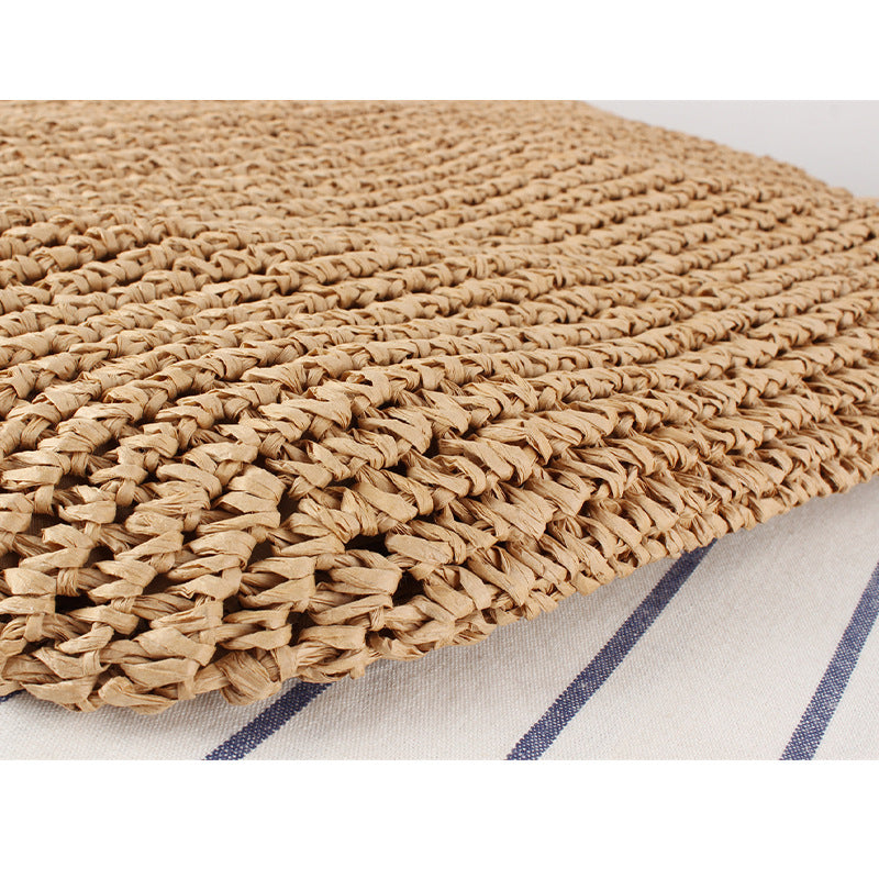 Beach Resort Chic: Handwoven Tassel Bag - Stylish, Spacious, and Versatile Crossbody Bag - E-Esther Clothing Store