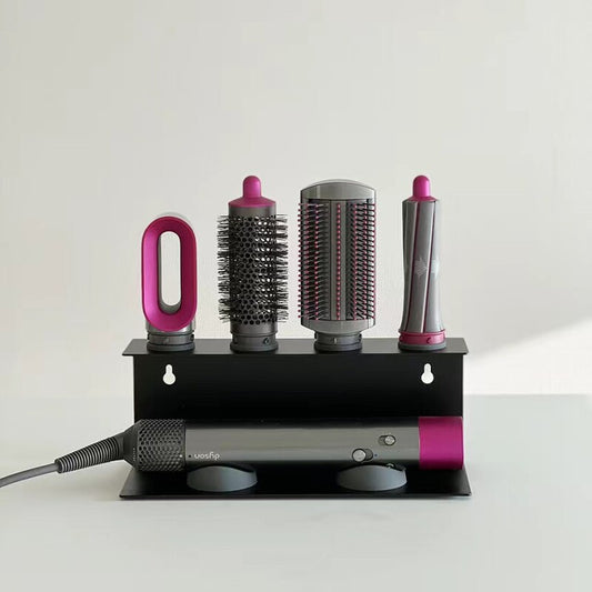 Non - Perforated Hair Dryer Holder. Also for Straighteners & Curling Irons. Ideal for Bathroom Sorting - E-Esther Clothing Store
