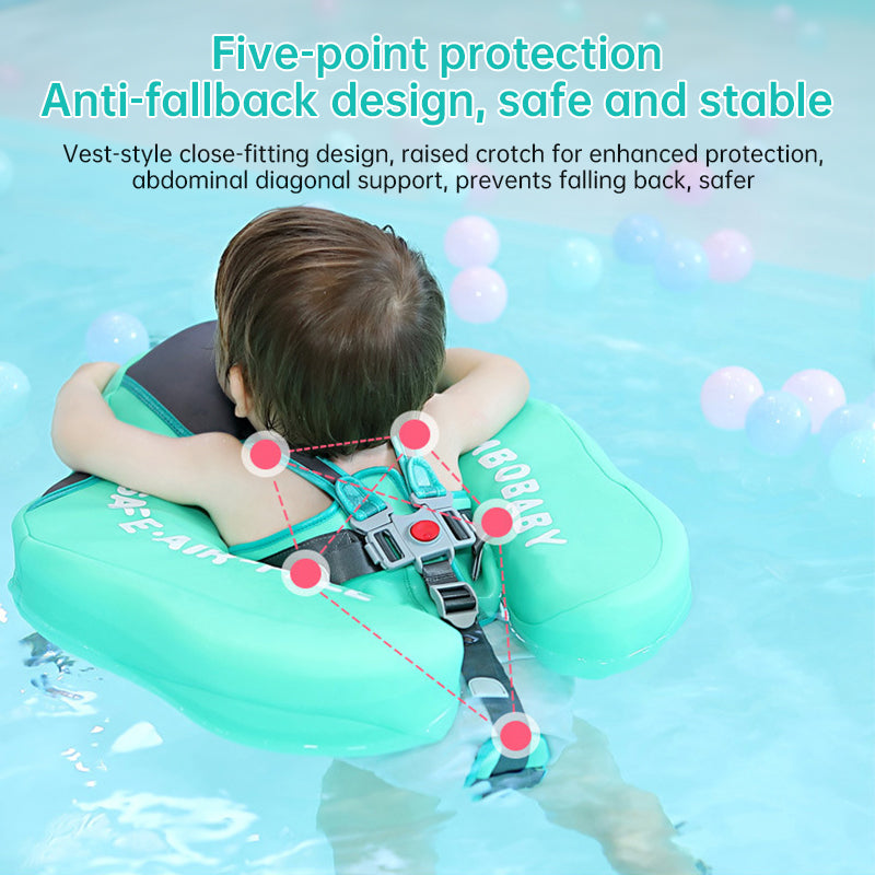 Mambobaby Non - inflatable Baby Swim Float, Foot Cushion, Seat, Fun Swimming Toys, Gift for Boys and Girls - E-Esther Clothing Store