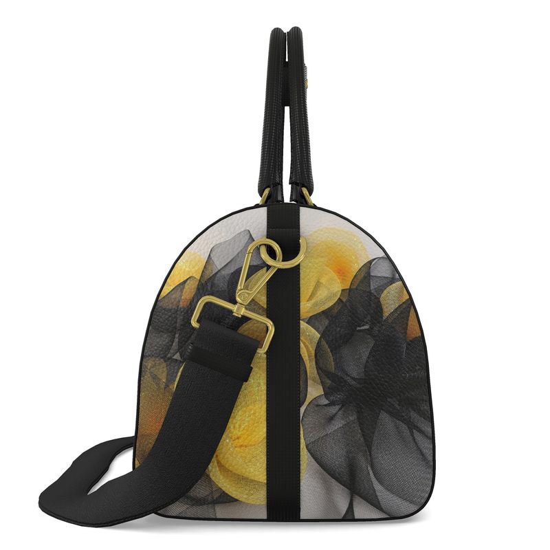 Black and Yellow Duffle Bag - E-Esther Clothing Store