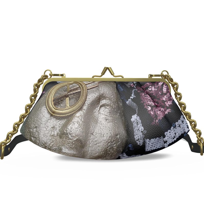 Pleated Frame Bag - E-Esther Clothing Store