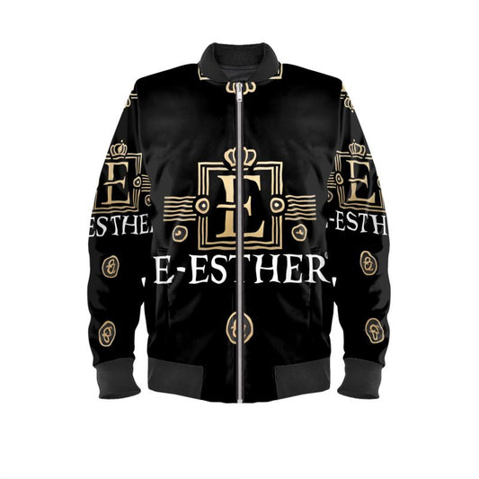 Mens Black Classico Bomber - E-Esther Clothing Store