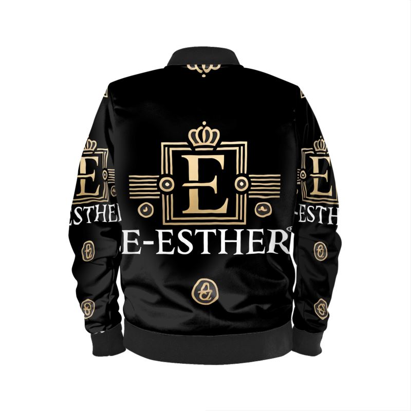 Mens Black Classico Bomber - E-Esther