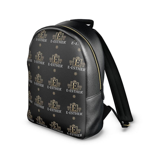 Leather E-Esther Designer Backpack - E-Esther Clothing Store