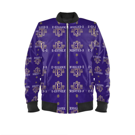 E-Esther Purple Bomber - E-Esther Clothing Store