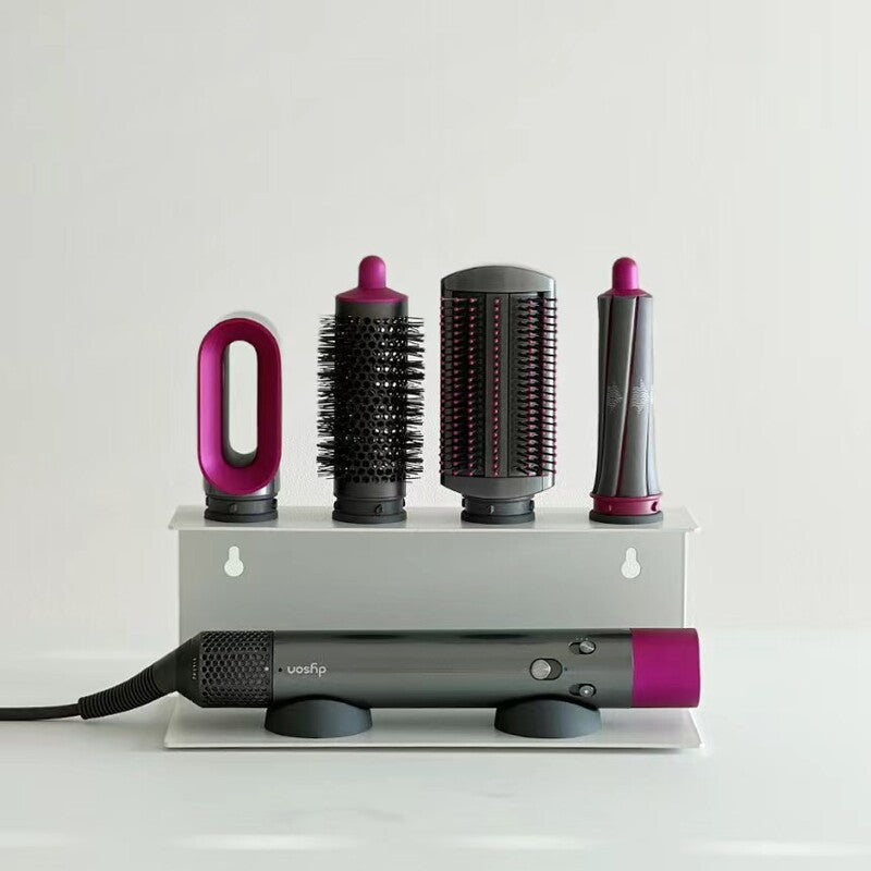 Non - Perforated Hair Dryer Holder. Also for Straighteners & Curling Irons. Ideal for Bathroom Sorting - E-Esther Clothing Store