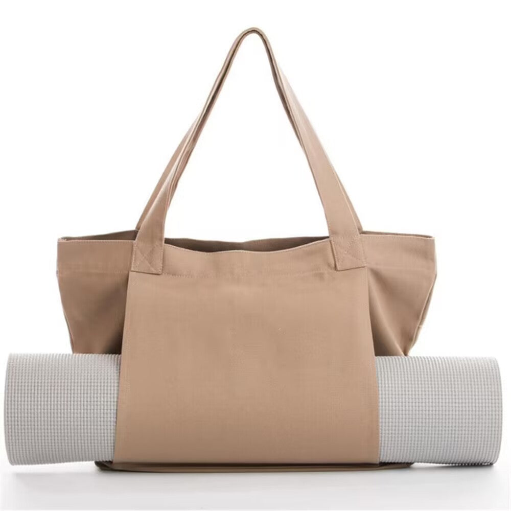 Yoga Pilates Mat Bag Canvas Handbag Outdoor Exercise Equipment Travel Yoga Mat Shoulder Bag - E-Esther Clothing Store