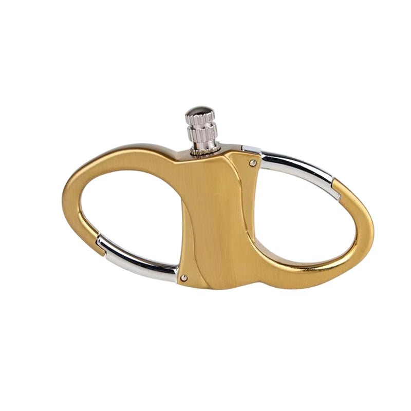 2025 Metal Keychain Lighter, ignite, waterproof, black - E-Esther Clothing Store