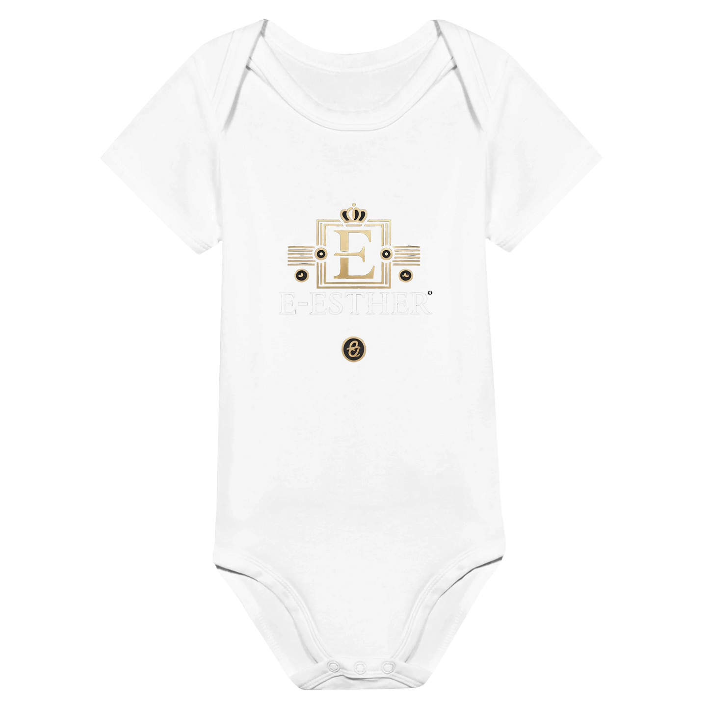 Classic Baby Short Sleeve Bodysuit - E-Esther Clothing Store