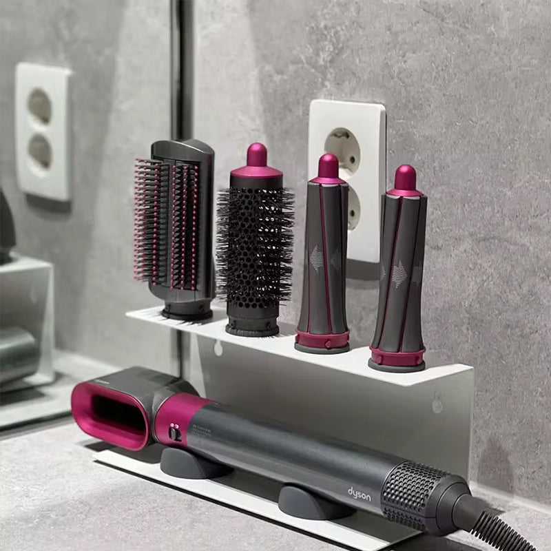Non - Perforated Hair Dryer Holder. Also for Straighteners & Curling Irons. Ideal for Bathroom Sorting - E-Esther Clothing Store