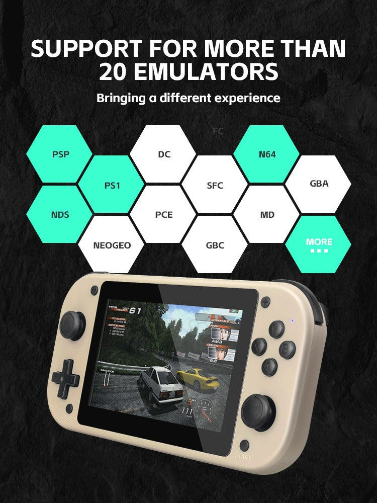 M17 handheld game console 3D home TV game console PSP arcade 4K HD PS1 handheld console - E-Esther Clothing Store