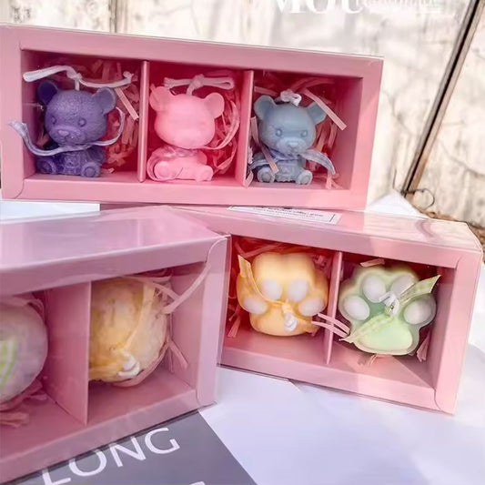 Aromatherapy Strawberry Candle Gift Box: Ideal birthday present, cute decor for girls, and perfect hand - gift for friends. - E-Esther Clothing Store