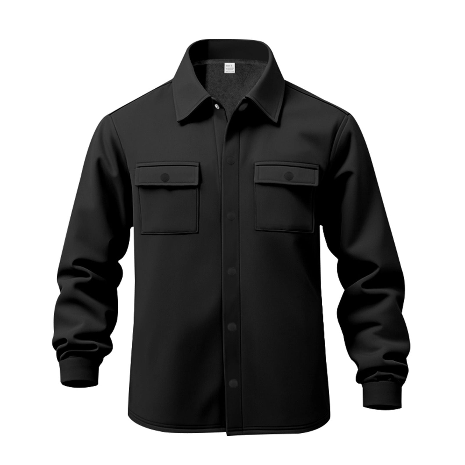American casual men's single breasted solid color casual jacket jacket for men - E-Esther Clothing Store