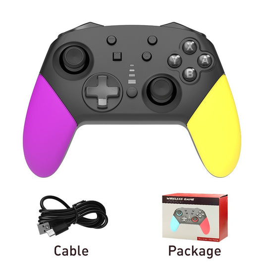 Private Model Adhesive Switch Wireless Bluetooth Controller with Vibration 6-Axis Sensory Switch Pro Gaming Controller - E-Esther Clothing Store