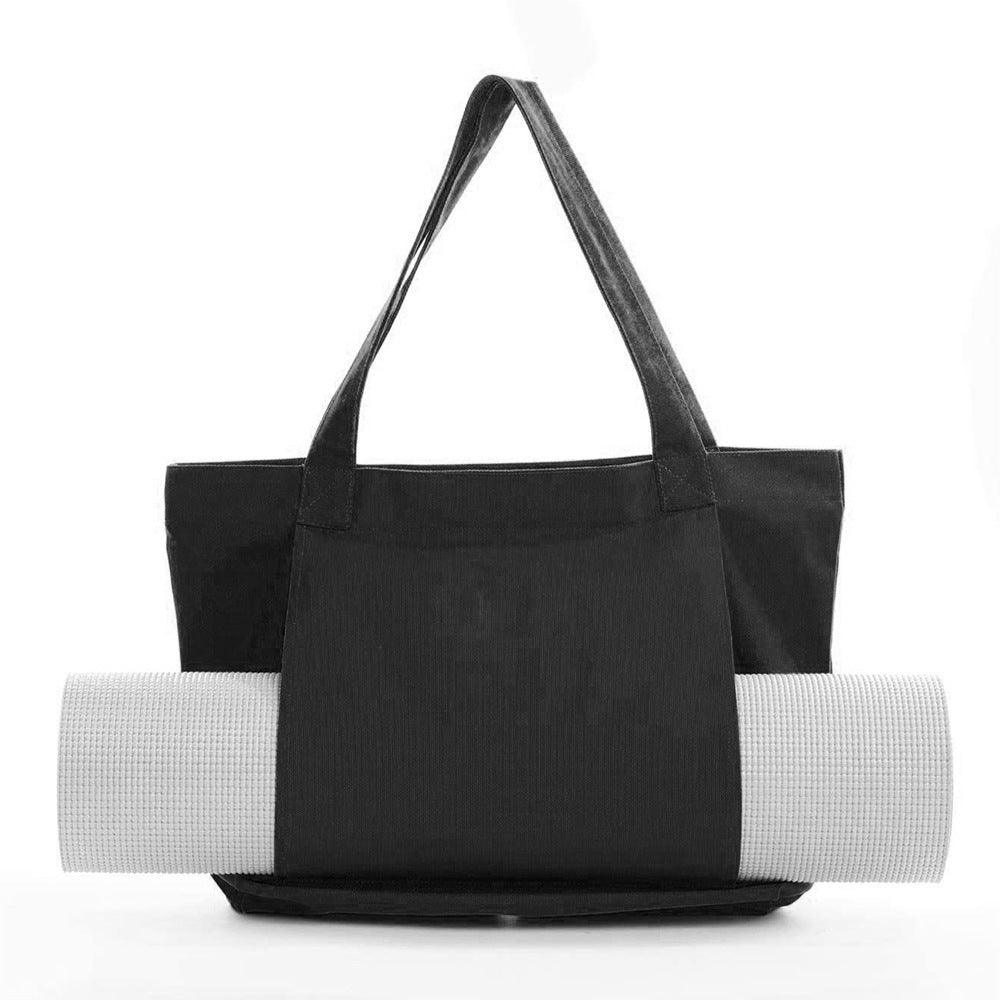 Yoga Pilates Mat Bag Canvas Handbag Outdoor Exercise Equipment Travel Yoga Mat Shoulder Bag - E-Esther Clothing Store
