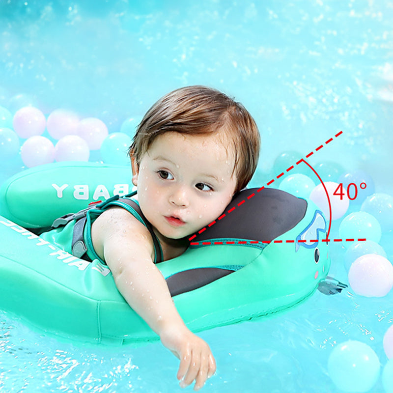 Mambobaby Non - inflatable Baby Swim Float, Foot Cushion, Seat, Fun Swimming Toys, Gift for Boys and Girls - E-Esther Clothing Store
