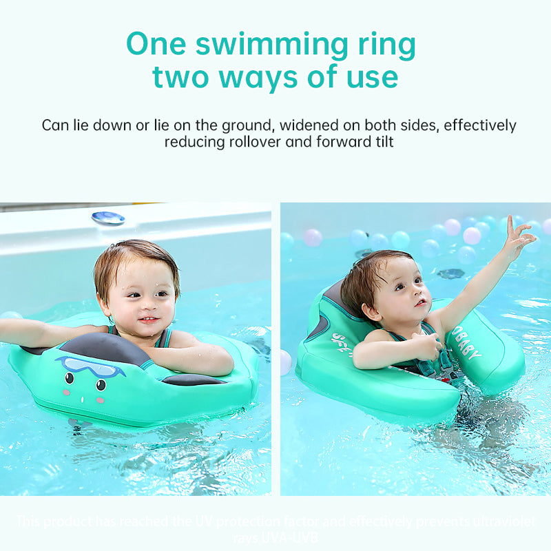 Mambobaby Non - inflatable Baby Swim Float, Foot Cushion, Seat, Fun Swimming Toys, Gift for Boys and Girls - E-Esther Clothing Store