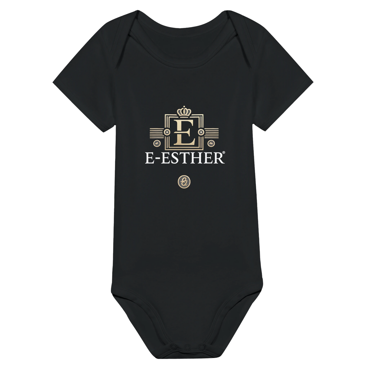 Classic Baby Short Sleeve Bodysuit - E-Esther Clothing Store