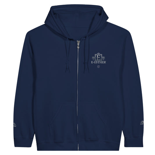 Classic Unisex Zip Hoodie - E-Esther Clothing Store